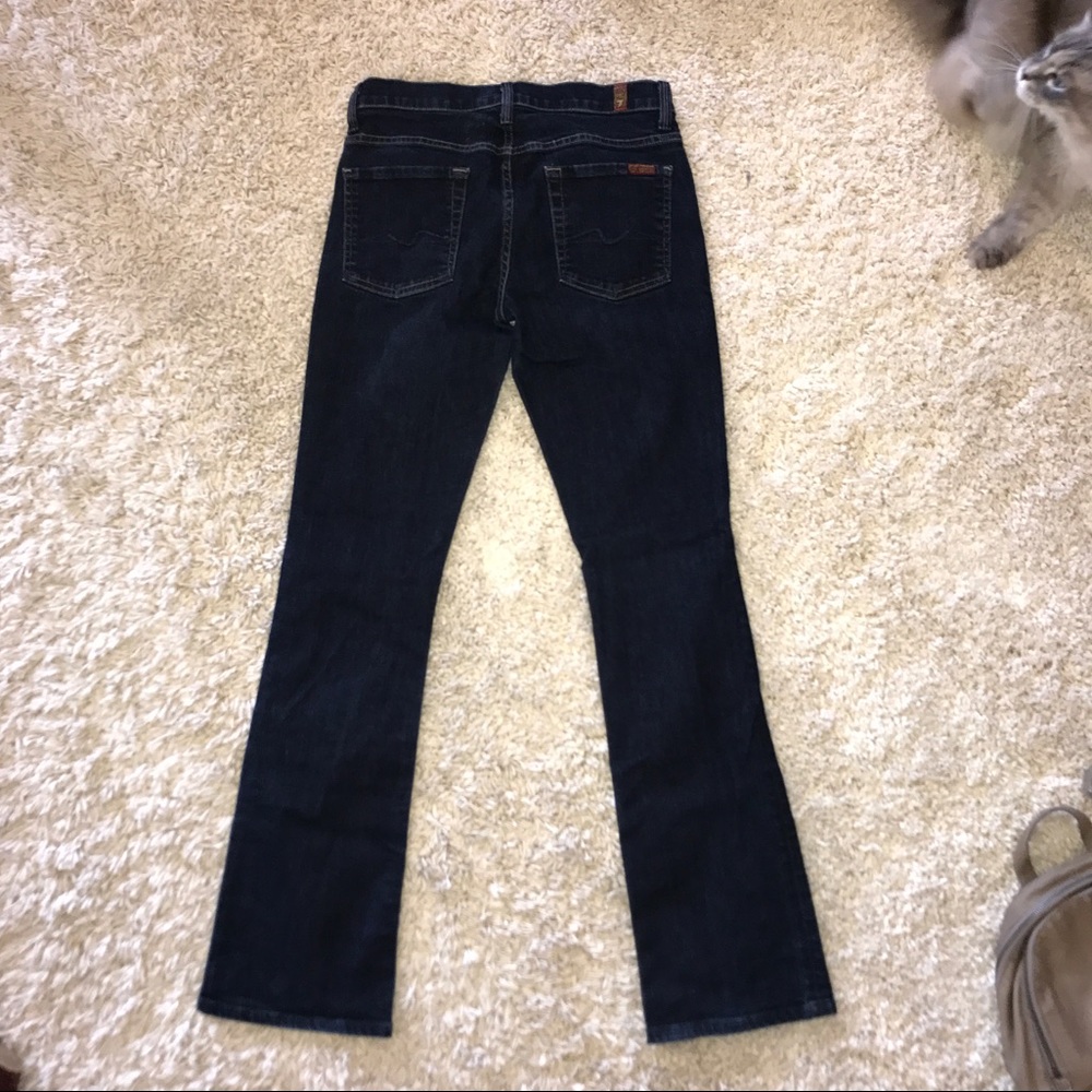 High Rise Boot 7 For All Mankind Jeans - Picture 3 of 4